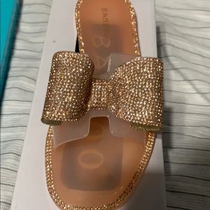 Bamboo diamon tenor jelly sandals